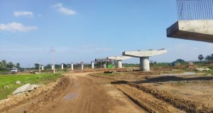 Interchange work in progress at km.157.118